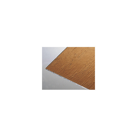 Verre synthétique 2.5mm 100x100cm cyrus sienne