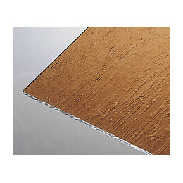 Verre synthétique 2.5mm 200x100cm cyrus sienne