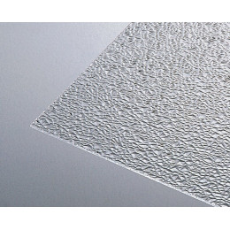 Verre synthétique 2.5mm 100x100cm cathédrale