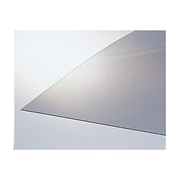 Verre synthétique intérieur 2.5mm 100x100cm fumé lisse
