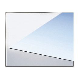 Verre synthétique 2mm 200x100cm miroir