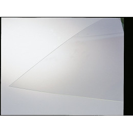 Verre synthétique 2.5mm 100x50cm cyrus clair