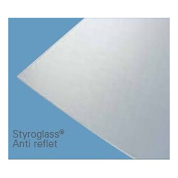 Verre synthétique antireflet 24x30cm