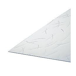verre synthétique griffé transparent 2MM 1  x  1 m