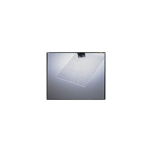 Verre synthétique goutte d'eau transparent 2MM 1  x  2 m