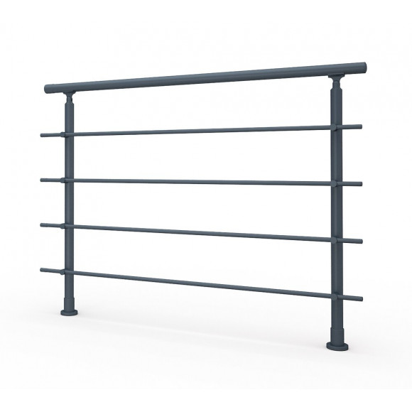 Kit garde-corps Rondo Alu RAL 7016 PRIMO