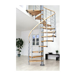 Balustrade d'étage départ Oslo metalik