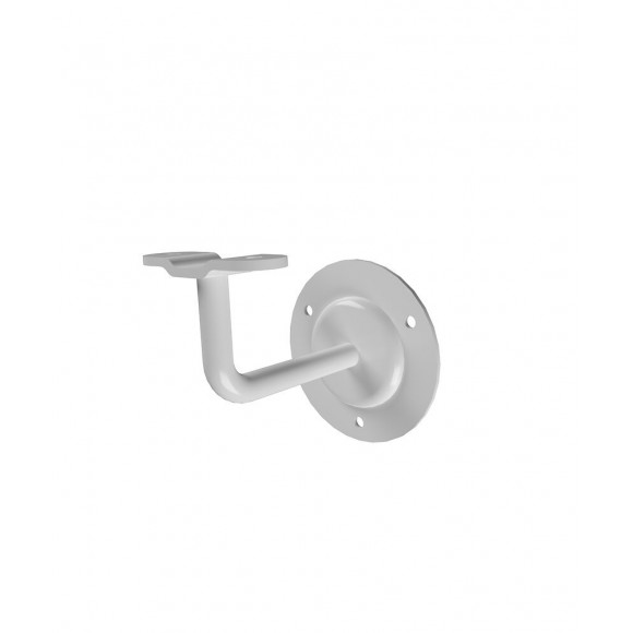 Support main courante laqué blanc - B