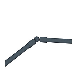 Jonction articulée RA10 pour lisses RAL 7016 - 4 pièces