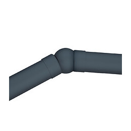 Jonction articulée RA9 pour main courante RAL 7016