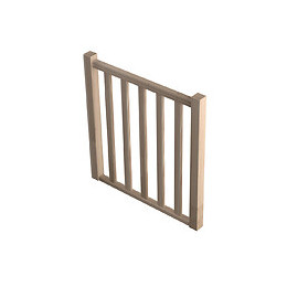 Garde-corps à balustres moulurés type A 100cm Provence