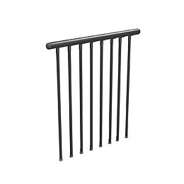 Garde-corps étage droit escalier KAPPA