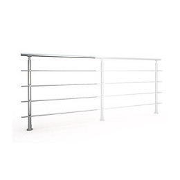 Kit garde-corps Alu Rondo + SECUNDO