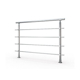 Kit garde-corps Alu Rondo + PRIMO