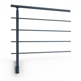 Kit garde-corps ALU RONDO RAL 7016 S SECUNDO