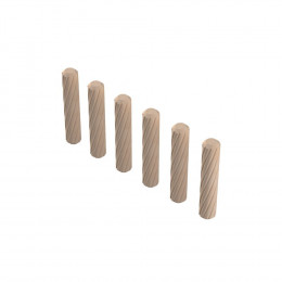 MCR chevilles bois - 6 pièces