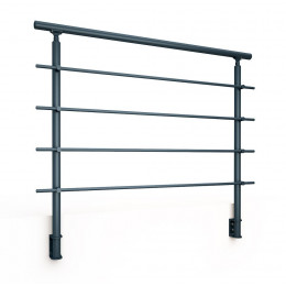 Kit garde-corps ALU RONDO RAL7016 S PRIMO