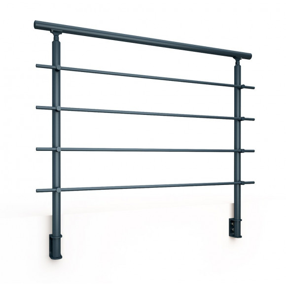 Kit garde-corps ALU RONDO RAL7016 S PRIMO