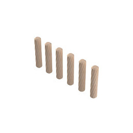MCR chevilles bois - 6 pièces