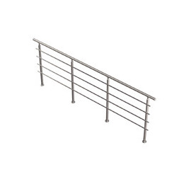 Garde-corps en aluminium 320cm