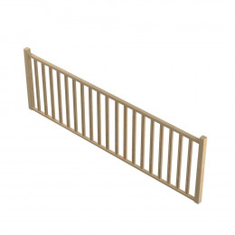 Garde-corps sapin 320cm TRADI ECO