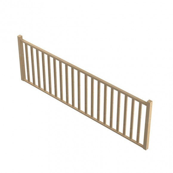 Garde-corps sapin 320cm TRADI ECO