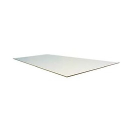 Panneau prédécoupé MDF Blanc 800x400x3mm
