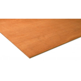 Panneau contreplaqué extérieur abrité 2500x1220mm épaisseur 3.6mm