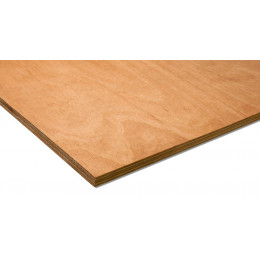 Panneau contreplaqué extérieur abrité 2500x1220mm épaisseur 15mm