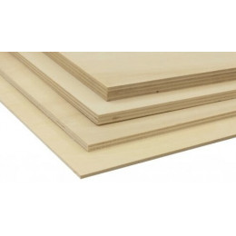 Panneau contreplaqué peuplier intérieur 250x122x1.0
