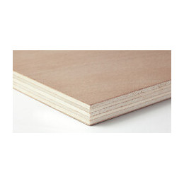 Contreplaqué okoumé twin extérieur classe 3 250x122cm épaisseur 10mm