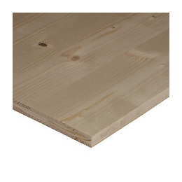 Epicea 3 plis choix b/c 250x125cm épaisseur 19mm