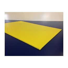 Plaque alvéolaire jaune 1500x500x2.5mm