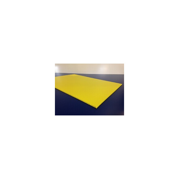 Plaque alvéolaire jaune 1500x500x2.5mm