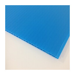 Plaque alvéolaire bleu 500x500x2.5mm