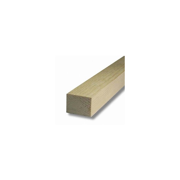 Tasseau brut calibré Sapin petits nuds 31x47mm L.2.10m