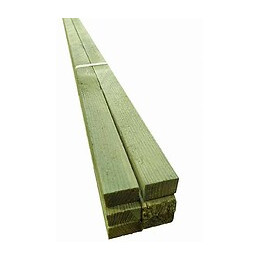 Tasseau autoclave Sapin 24x24mm L.2m - Lot de 6