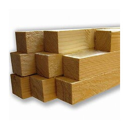 Tasseau brut Sapin 24x24mm L.2m- Lot de 9