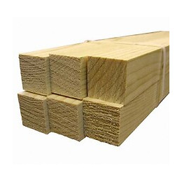 Tasseau raboté Sapin 25x25mm L.1.98m - Lot de 6