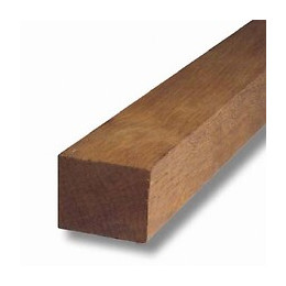 Tasseau raboté bois exotique Rouge 22x28mm L.2.40m