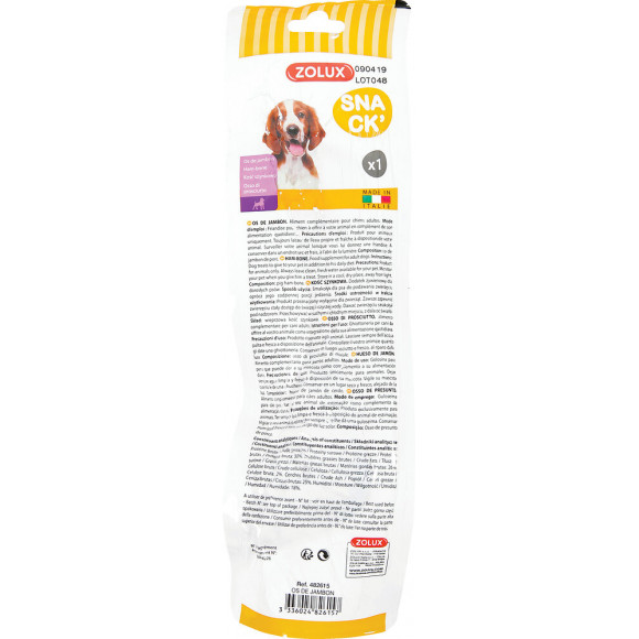 Friandise os de jambon