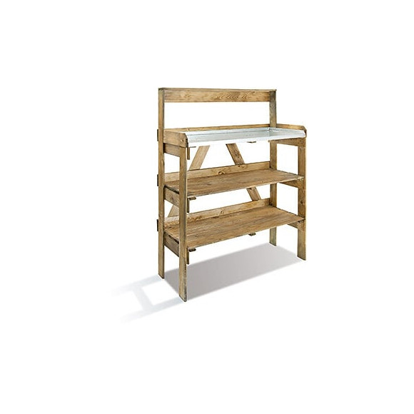 Table de préparation 2 étagères + 1 tablette