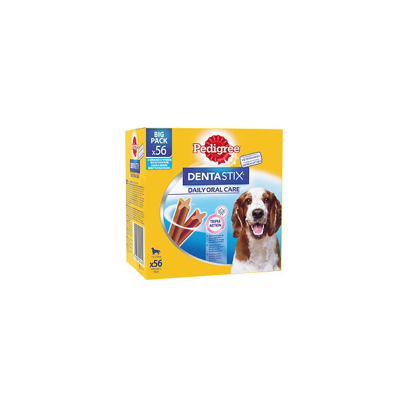 PEDIGREE Dentastix multipack  pour moyens  chiens 56 sticks 1440 g