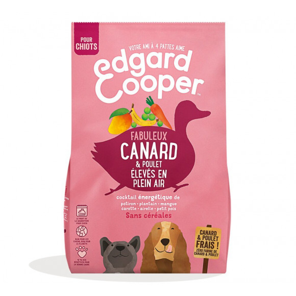 Croquette Naturelle Chiot 12kg Canard/Poulet frais