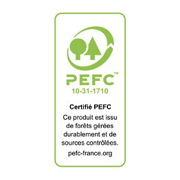 Tasseau sapin du nord petits noeuds 44x44mm/2m70/PEFC 70%