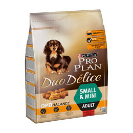 Croquettes chien - Petit chien adulte - riche en Boeuf - 2.5kg