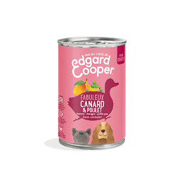 Boite Naturelle Chiot 400g Canard/Poulet frais