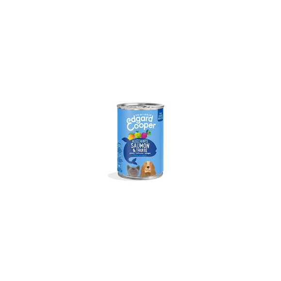 Boite Naturelle Chien 400g Saumon/Truite frais