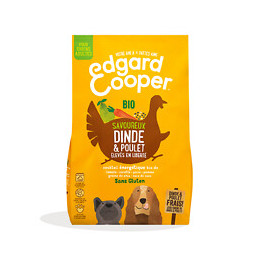 Croquettes Bio Chien 700g Dinde/Poulet frais