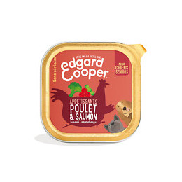 Barquette Naturelle Chien Senior 150g Poulet/Saumon